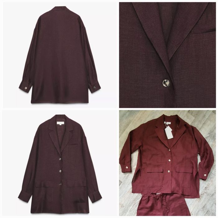 Крутий костюм Zara зі 100% льону. Шикарний колір і якість. New