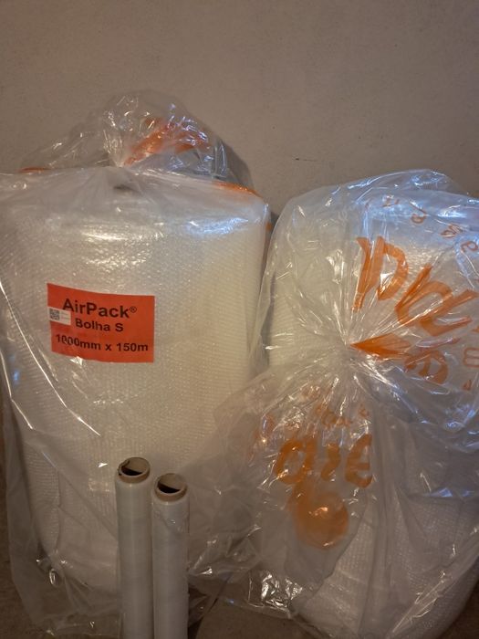 Plastico bolha e Pelicula aderente