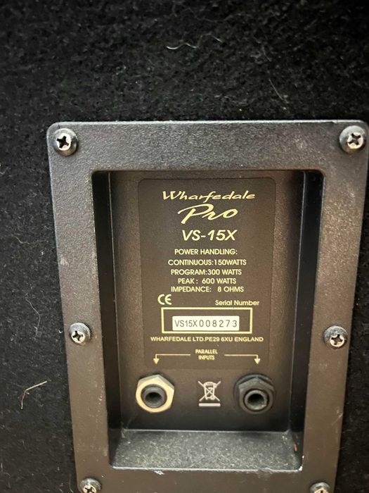 Vendre paire enceintes  Wharefedale Pro VS- 15X