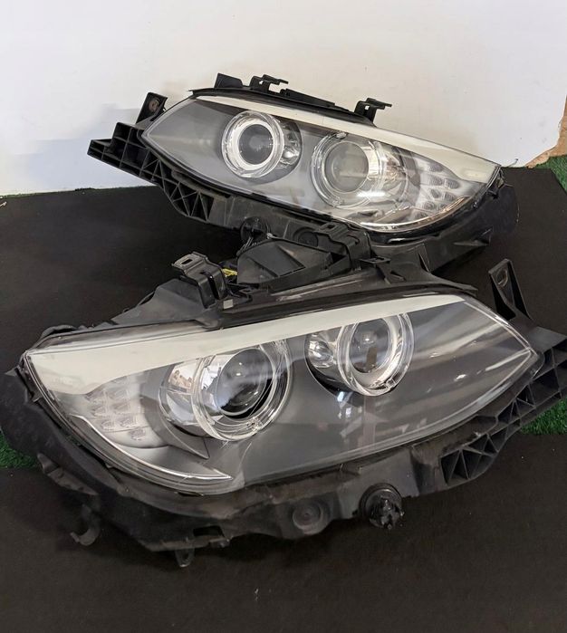 lampy przednie reflektory bmw e92 e93 lci facelift bi xenon led nieskr