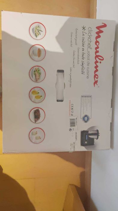 Robô de Cozinha Moulinex ClickChef  - Preto Nova (na caixa)