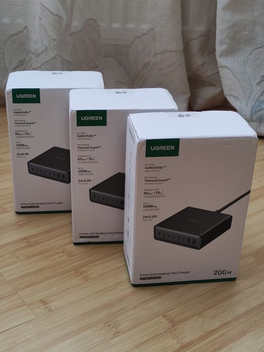 Зарядна станція від UGREEN 200 W Can. Зарядка