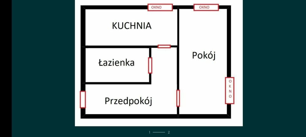 Mieszkanie 34m, centrum Ostrowca Świętokrzyskiego