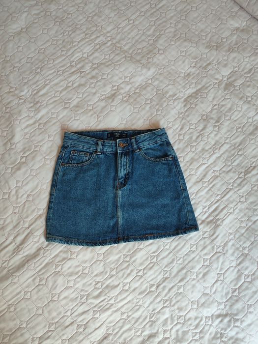Джинсова міні спідниця Mango для дівчинки 134-140, 9-10 років