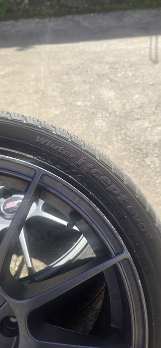 Jantes 17" AUTEC Wizard 4x108 + Pneus Hankook
