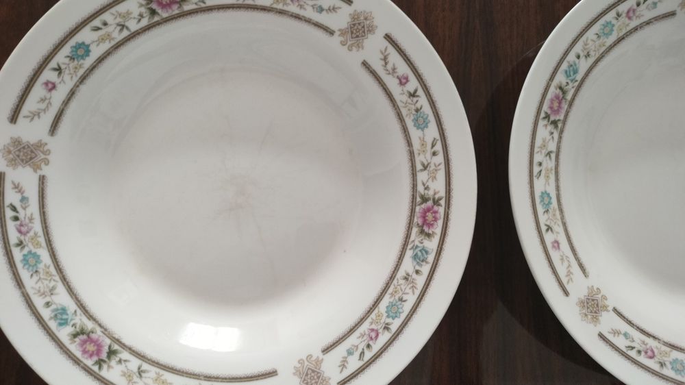 Talerze głębokie 2 sztuki. Prl