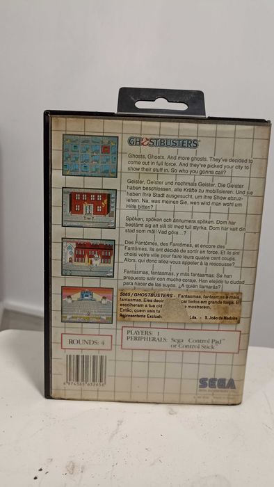 Jogo master sistem ghost busters