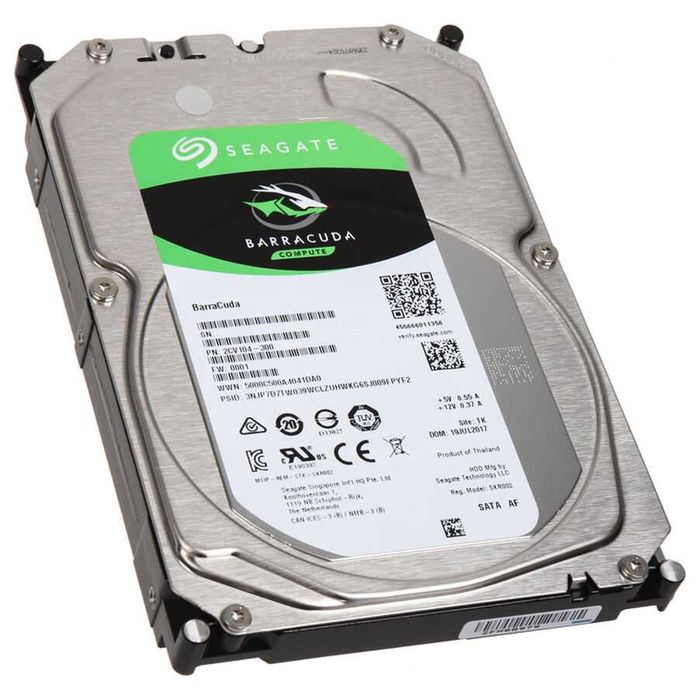 Disco rigido Seagate 4TB Barracuda 256Mb 3.5 SATA III 5400rpm (3 unidades disp.)