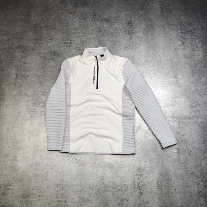 MĘSKA Bluza PREMIUM Sportowa Under Armour GOLD Suwak Prążkowana Active