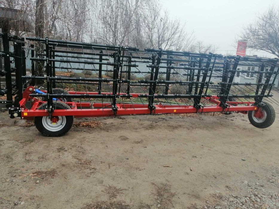 Сцепка зубових борін БГ Борона гідравлічна зубова під МТЗ