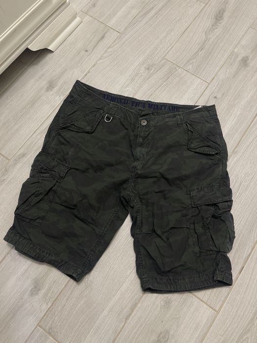 Мужские Карго Шорты Камуфляж Aeronautica Militare Cargo Shorts