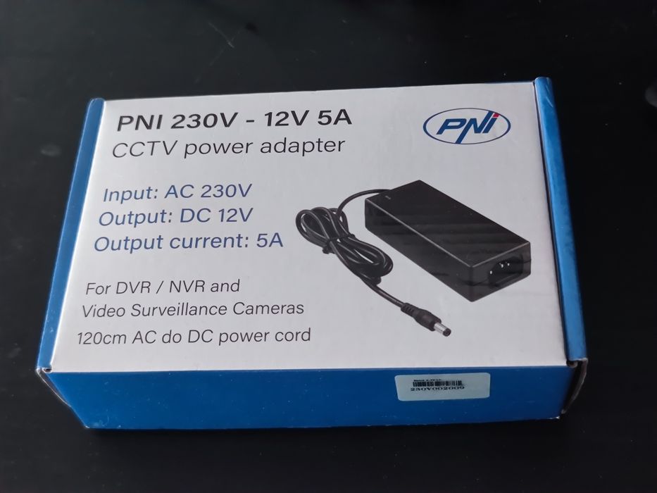Zasilacz 12v 5a nowy