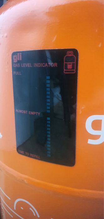 Aquecedor a gás com indicador