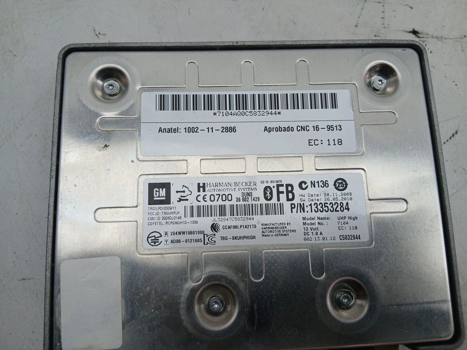Módulo eletrónico OPEL Astra J