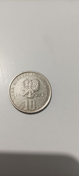 Moneta 10 zł z 1984 roku Bolesław Prus
