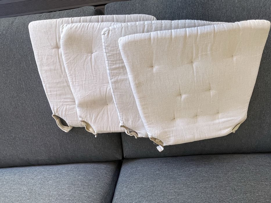 4 poduszki na krzesło ikea