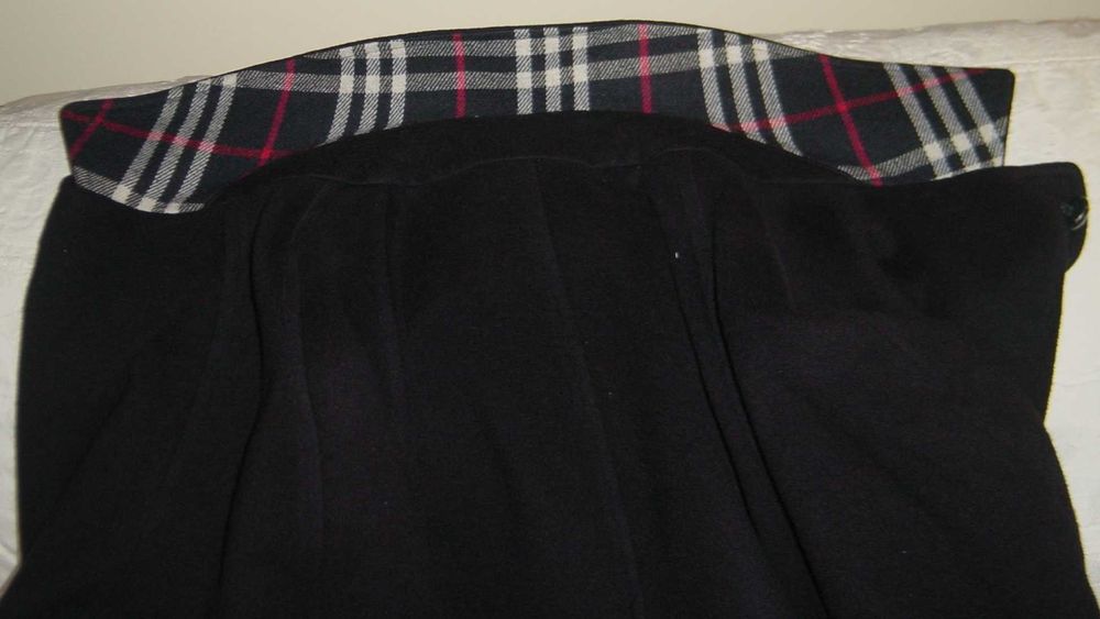 OPORTUNIDADE Sobretudo clássico BURBERRY / T52, 95% lã / azul escuro