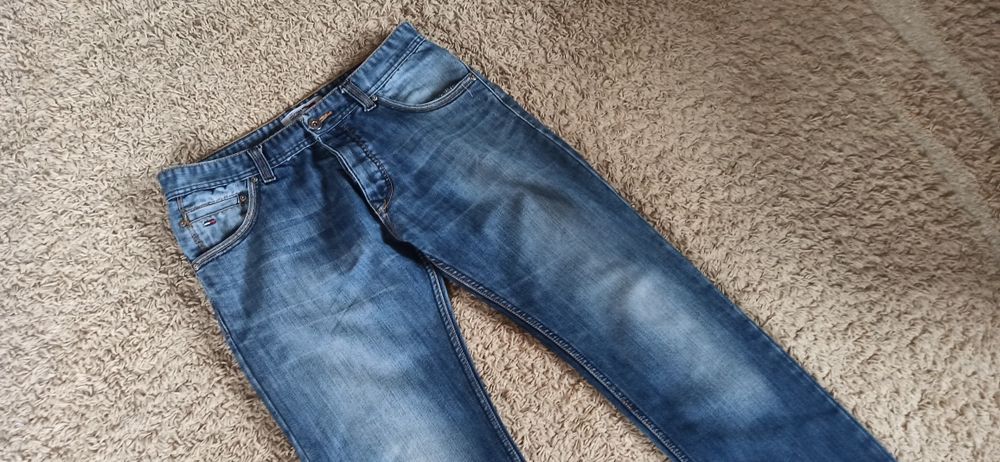 Miękkie męskie spodnie Tommy Hilfiger W 33 L 34