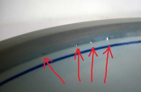 Duży półmisek owalny 33 cm szaroniebieski patera porcelit Pruszków