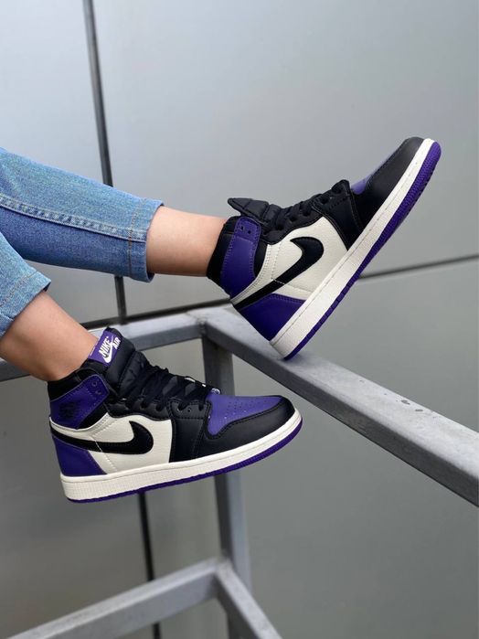 Buty Nike Air Jordan 1 Retro High Court Purple 36-45 unisex trampki