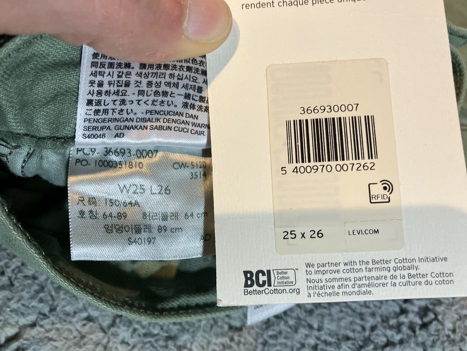 Calcas cargo Levi’s w25x26