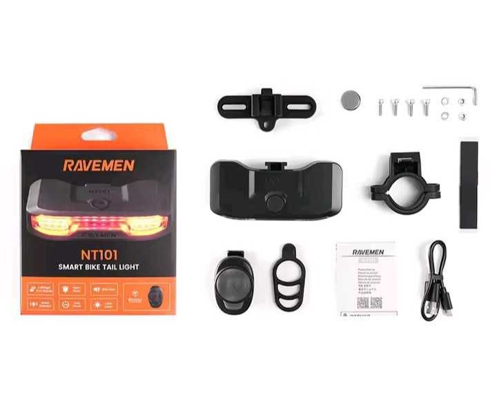 Ravemen NT 101 2200 mAh, dzwonek, kierunkowskazy