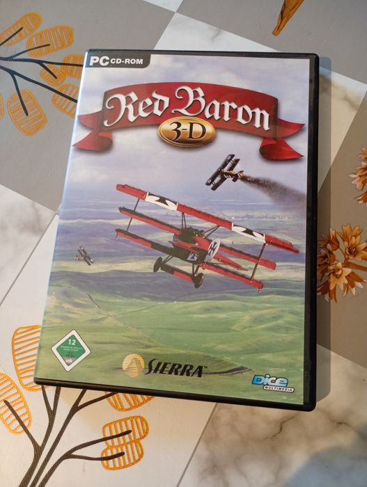 wydanie gry Red Baron 3-D na komputery PC.