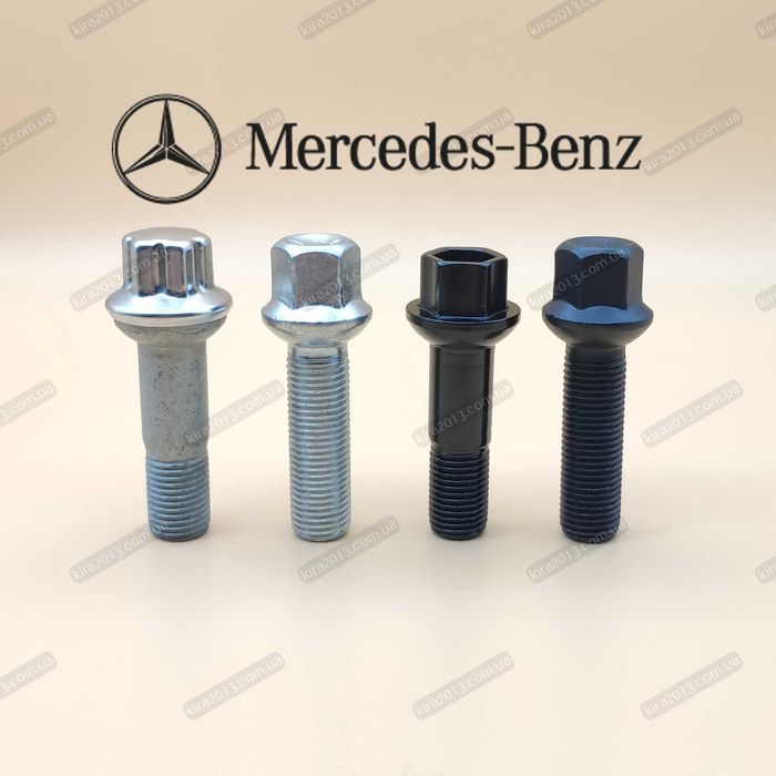 Колёсные болты М14х1.5 Mercedes. Болты Мерседес под оригинальные диски