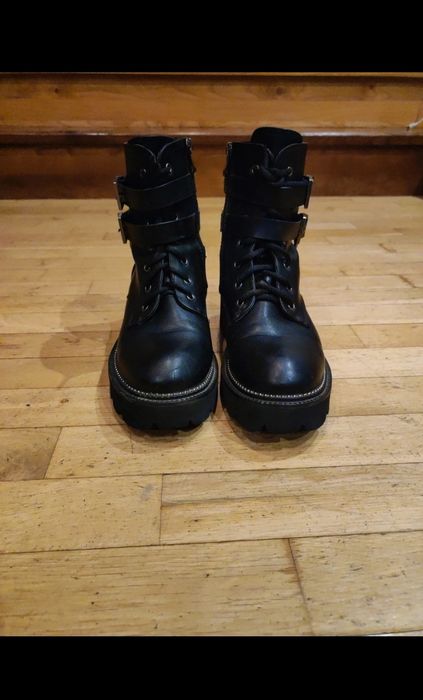 Buty z klamrami Alternative Goth punk metalhead