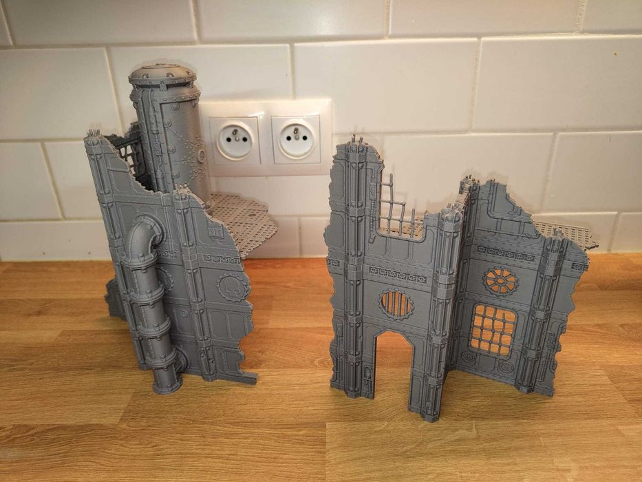 Zestaw ruin do gier bitewnych Set-1 | Druk3D