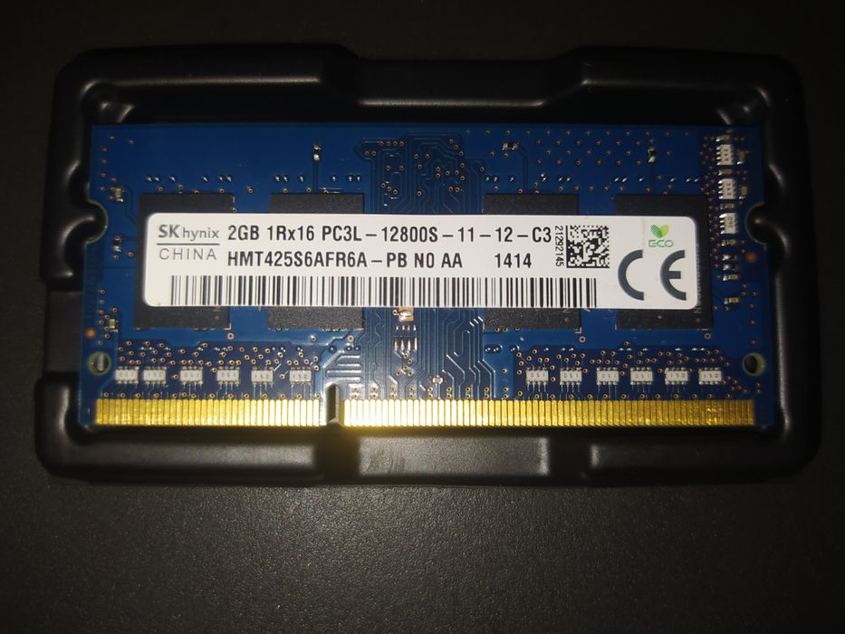 Оперативная память для ноутбука. DDR3L SO-DIMM. 1600 МГц(1600GHz)