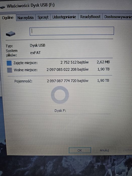 Pendrive o pojemnosci 2 T
