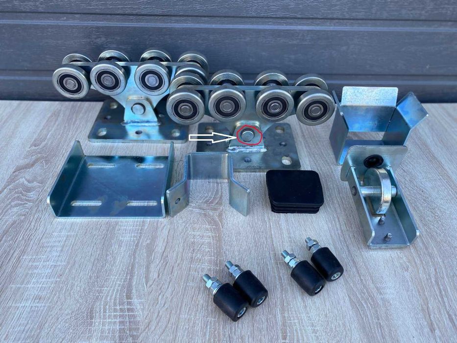 Комплект фурнитуры на откатные ворота, Фурнитура для ворот, ДОСТАВКА