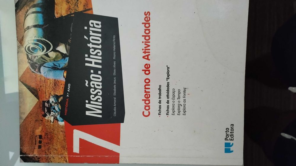 Cadernos de atividades do 7° ano