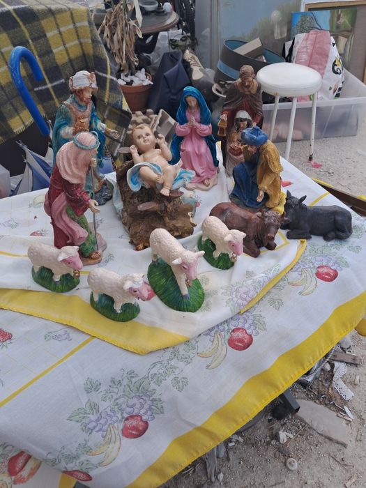 Presepio pintado a mão
