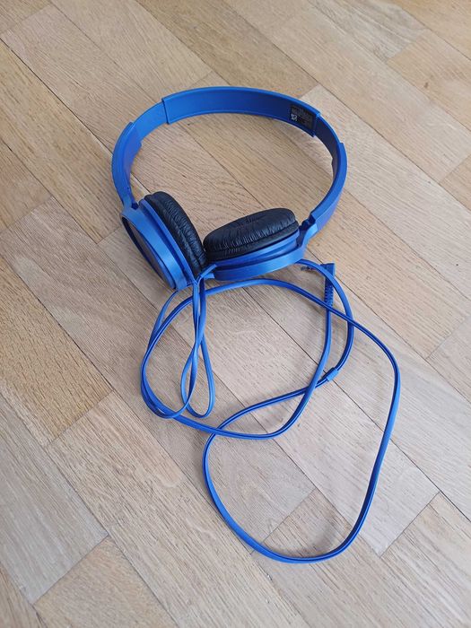 Panasonic RP-HF100 Słuchawki nauszne niebieskie