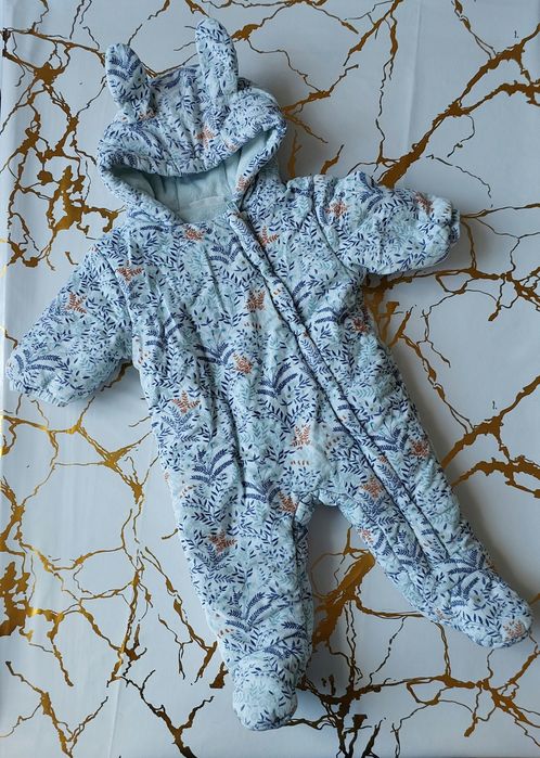 Теплий дитячий комбінезон, 0-3, 3-6, 6-9