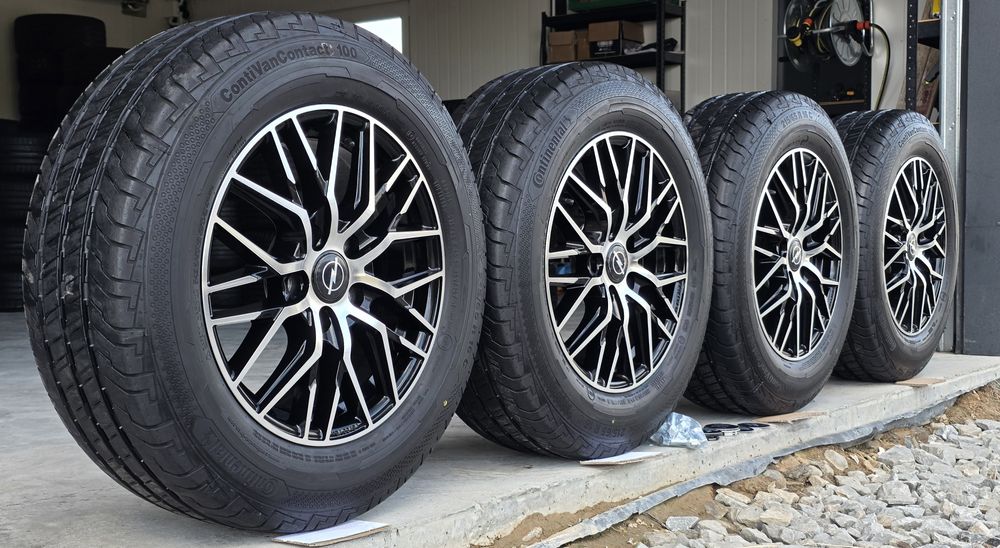 5x118 16 Koła 215/65/16C Peugeot Boxer FIAT Ducato CITROËN JUMPER Continental