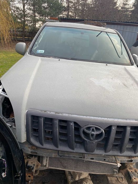 Toyota land cruiser 120 maska pokrywa silnika