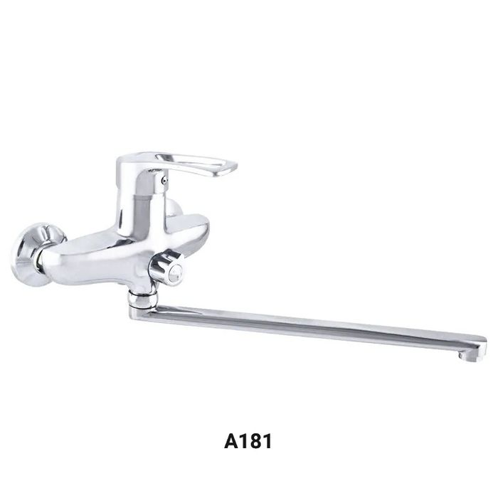 Змішувач для ванної хромований