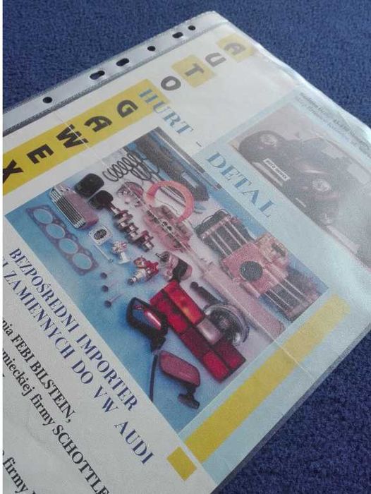 VW Garbus - ulotka tuning lata 90. Auto Gawex