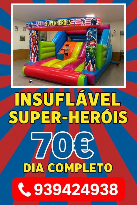 Aluguer de insuflavel APENAS 70€