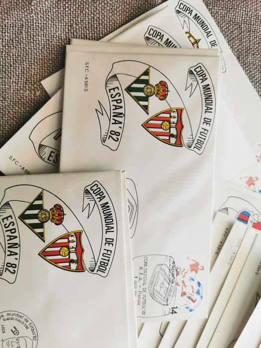 Envelopes selo 1 dia