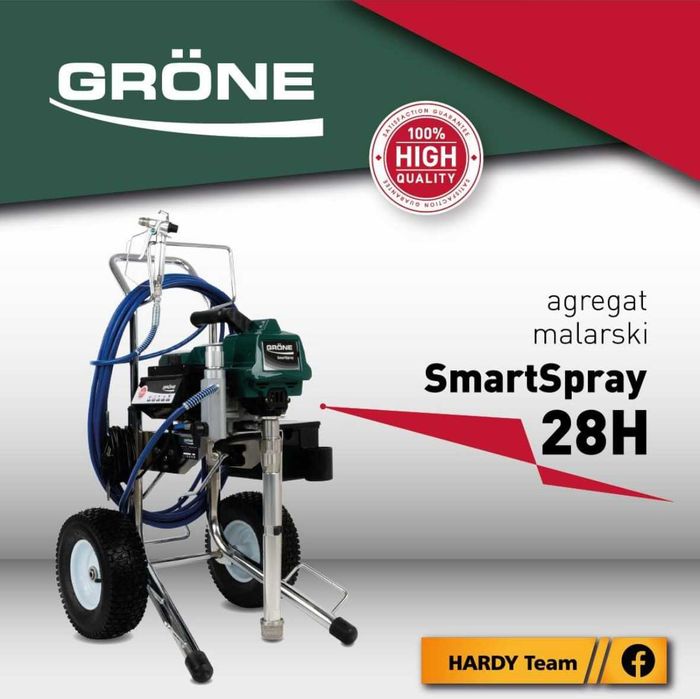 Agregat malarski Smart Spray 28H Grone Pompa malarska malarka