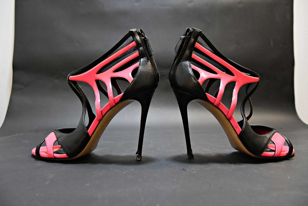 CASADEI, przepiękne botki na smukłej szpilce, rozmiar 38