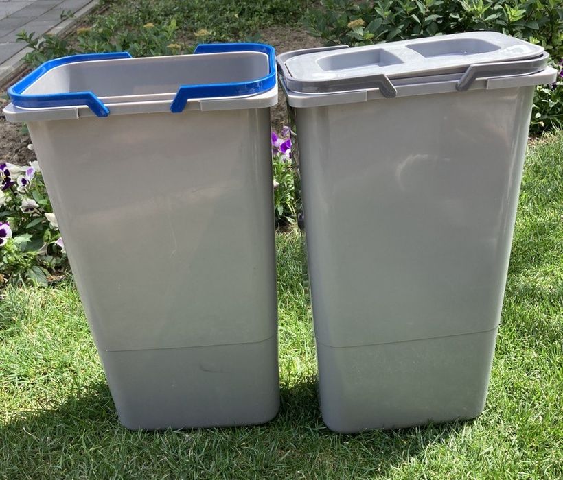 2 kosze na smieci slim