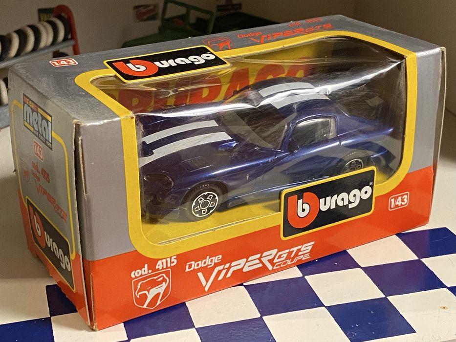 Dodge Viper GTS coupe, 1:43, Burago