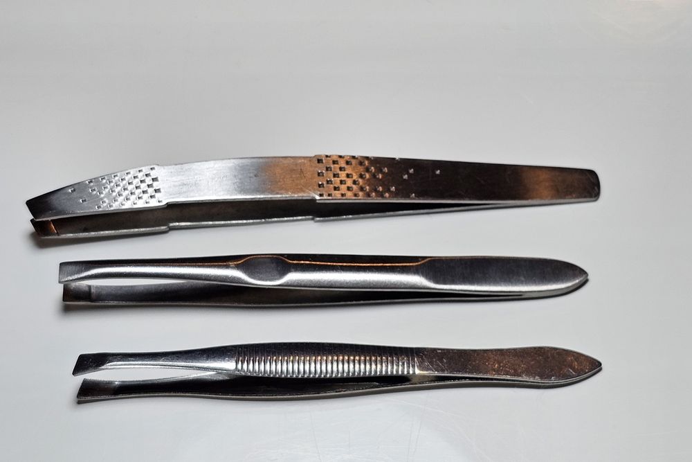 Zestaw pęset do Brwi