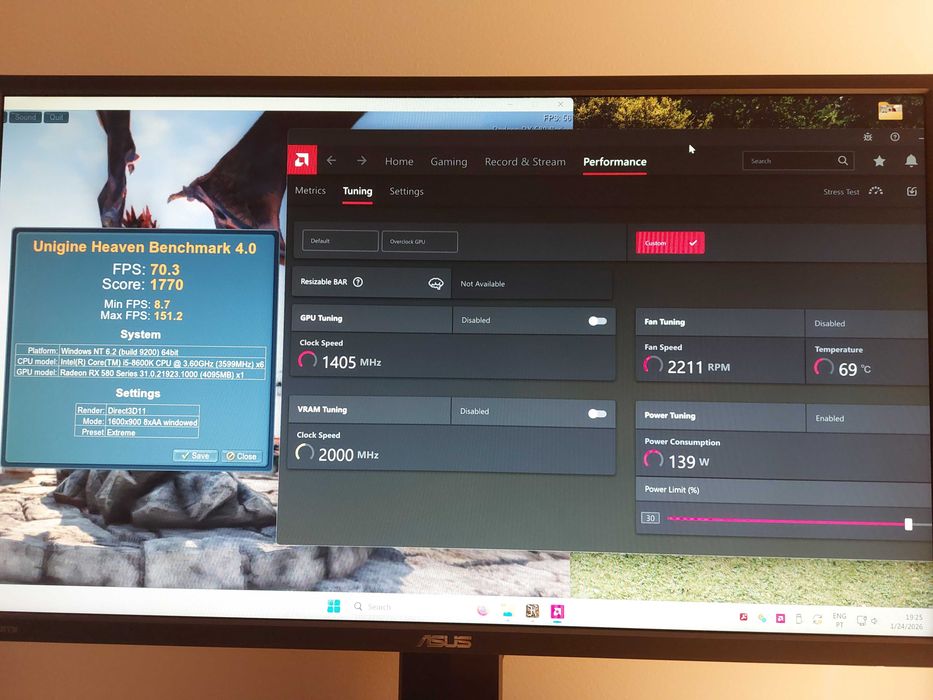 Amd XFX rx580 gts 8gb black edition xxx