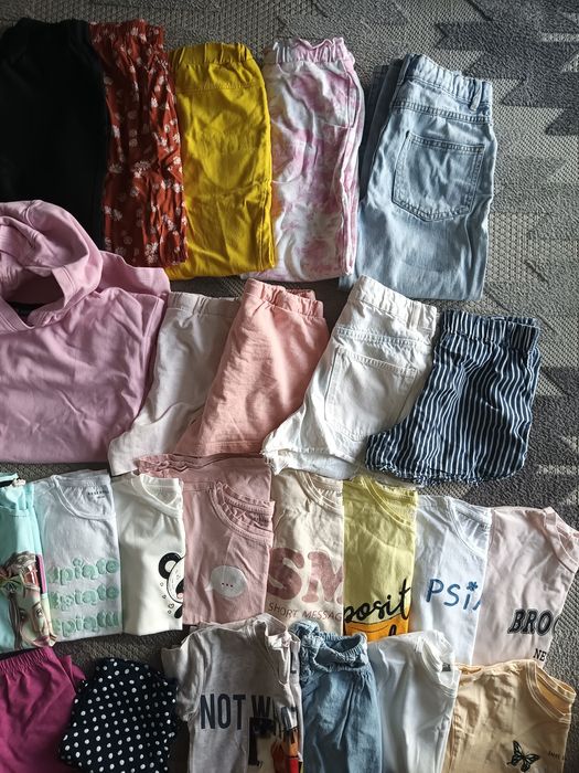 Mega zestaw r.140-146 dziewczynka